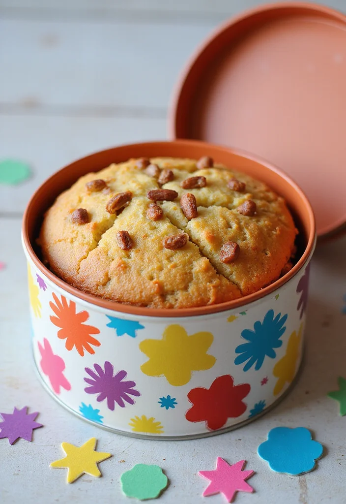 10 Creative Cake Gift Packaging Ideas That Will Wow Your Friends (You’ll Love #3!) - 6. Festive Cake Tins