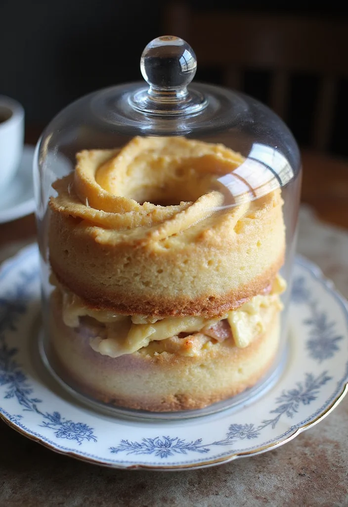 10 Creative Cake Gift Packaging Ideas That Will Wow Your Friends (You’ll Love #3!) - 8. Gorgeous Glass Cloche