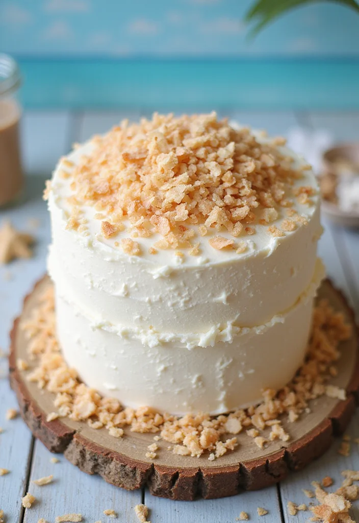 11 Classic Queen Cake Ideas That Will Never Go Out of Style! - 8. Coconut Queen Cake