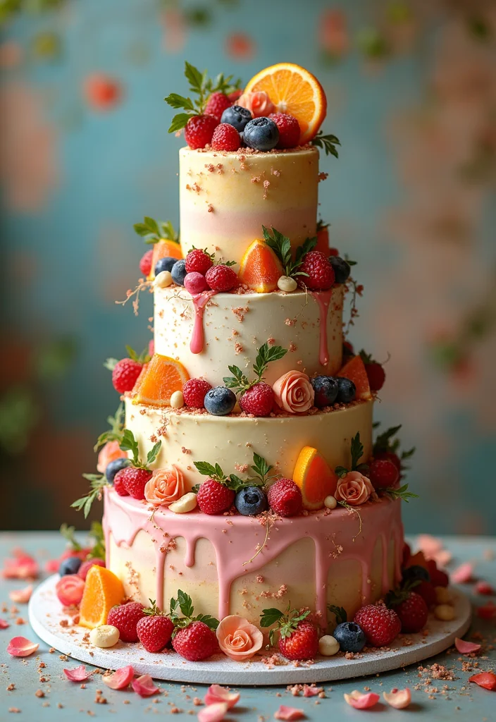 11 Rustic Wedding Cake Structures That Are Pure Perfection (You Won't Believe #6!) - 11. The Sweet Escape