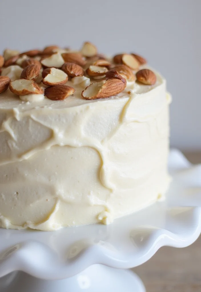 11 Simple Tier Wedding Cakes Perfect for the Minimalist Bride (You’ll Want to Steal #1!) - 10. Almond Joy Cake