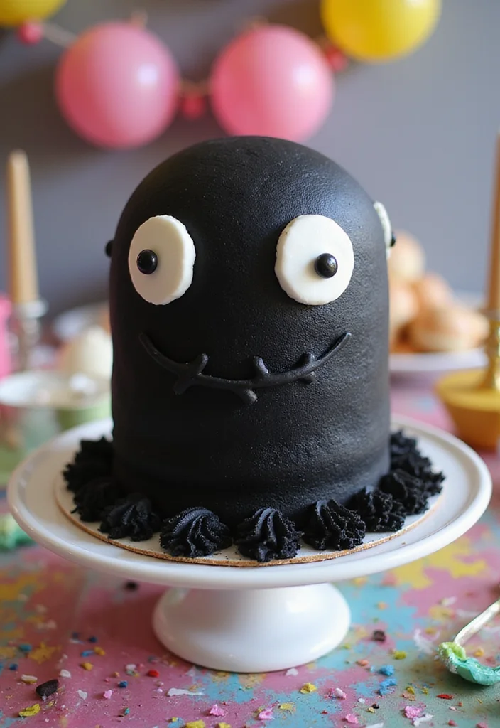 12 Amazing Minecraft Cake Ideas for the Ultimate Kids' Birthday Bash! - 3. Enderman Black Velvet Cake