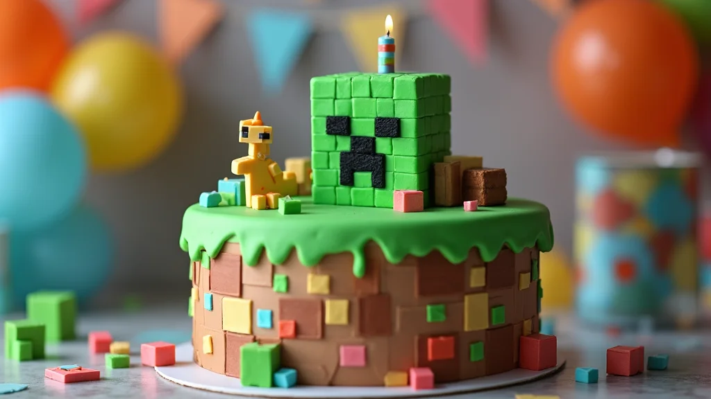 12 Amazing Minecraft Cake Ideas for the Ultimate Kids' Birthday Bash!