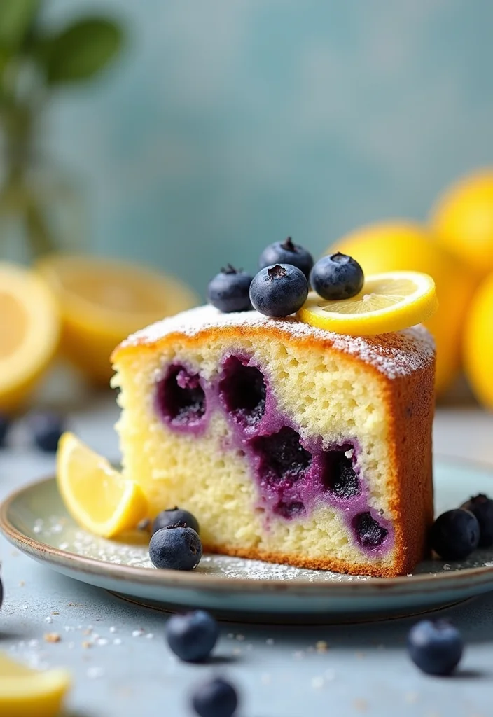 13 Delectable Vegan Cycling Cakes That Even Non-Vegans Will Adore (You Have to Try #5!) - 2. Lemon Blueberry Burst Cake