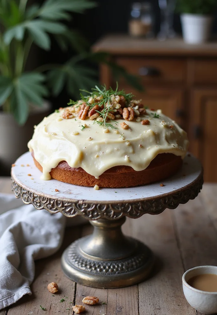 13 Delectable Vegan Cycling Cakes That Even Non-Vegans Will Adore (You Have to Try #5!) - 3. Carrot Cake with Maple Cream Frosting