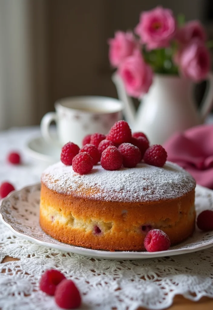 13 Delectable Vegan Cycling Cakes That Even Non-Vegans Will Adore (You Have to Try #5!) - 6. Raspberry Almond Cake
