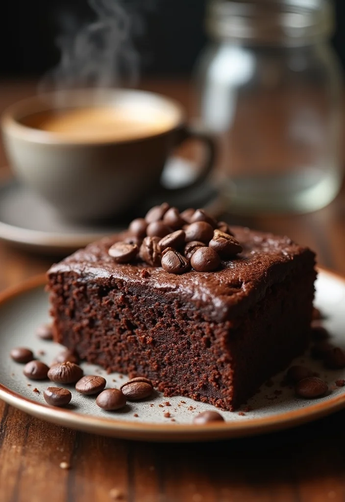 13 Delectable Vegan Cycling Cakes That Even Non-Vegans Will Adore (You Have to Try #5!) - 7. Mocha Chip Cake