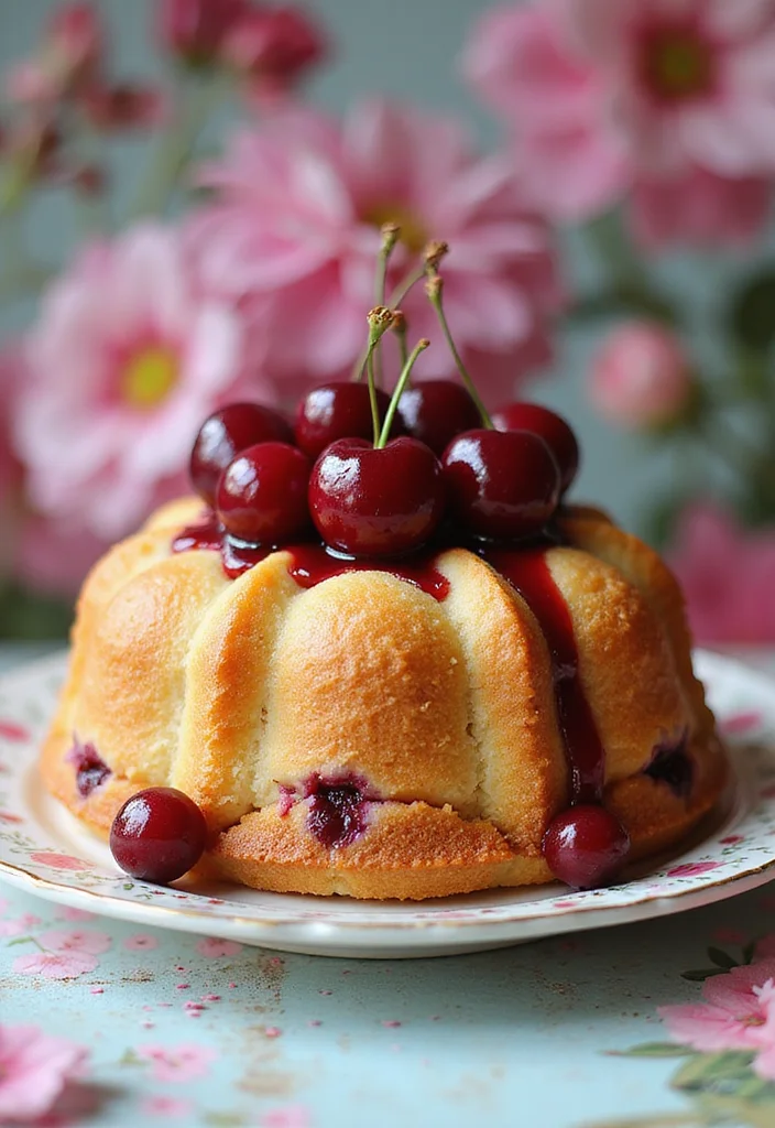 13 Delectable Vegan Cycling Cakes That Even Non-Vegans Will Adore (You Have to Try #5!) - 9. Cherry Almond Cake