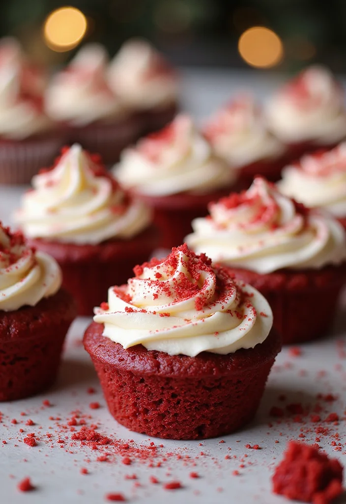 13 Mini Cake Ideas for Parties That Will Steal the Show! - 4. Red Velvet Mini Cakes