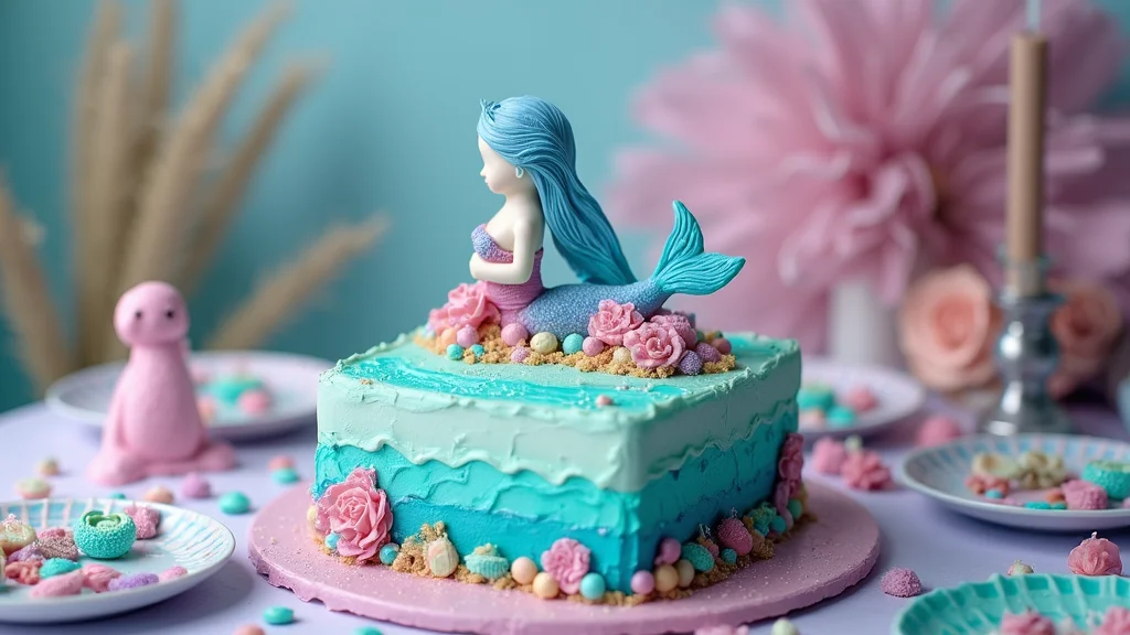 13 Stunning Mermaid Sheet Cake Inspirations To Copy