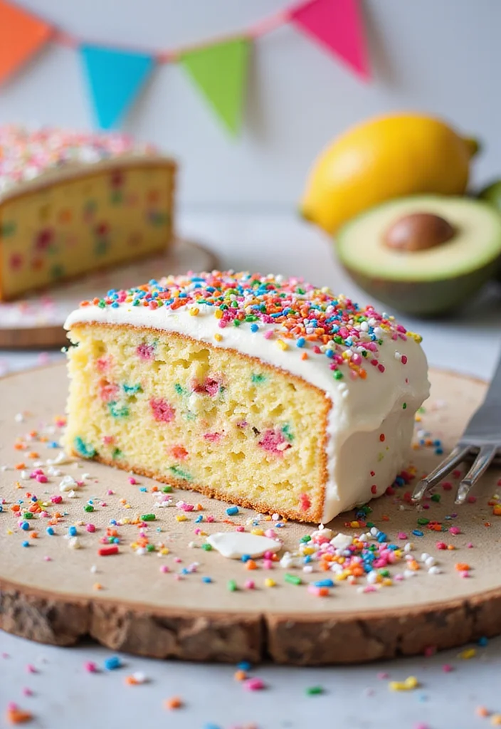 14 Fun Summer Cake Ideas Your Kids Will Beg You to Make! (They'll Love #2!) - 14. Funfetti Sheet Cake