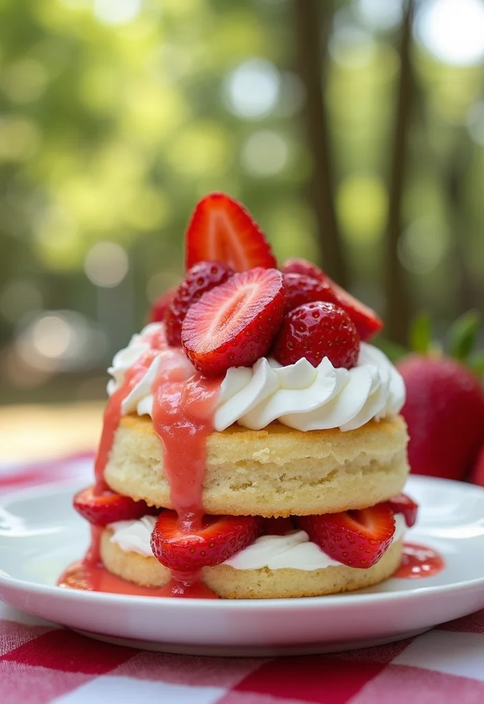 14 Fun Summer Cake Ideas Your Kids Will Beg You to Make! (They'll Love #2!) - 9. Frozen Strawberry Shortcake