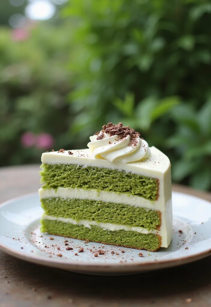 15 Stunning Birthday Cake Instagram Stories You Need to Try This Year! - 10. Matcha Green Tea Cake