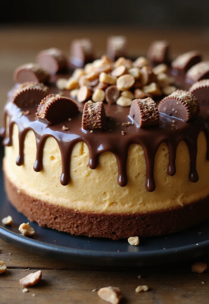 15 Stunning Birthday Cake Instagram Stories You Need to Try This Year! - 11. Peanut Butter Cup Cake