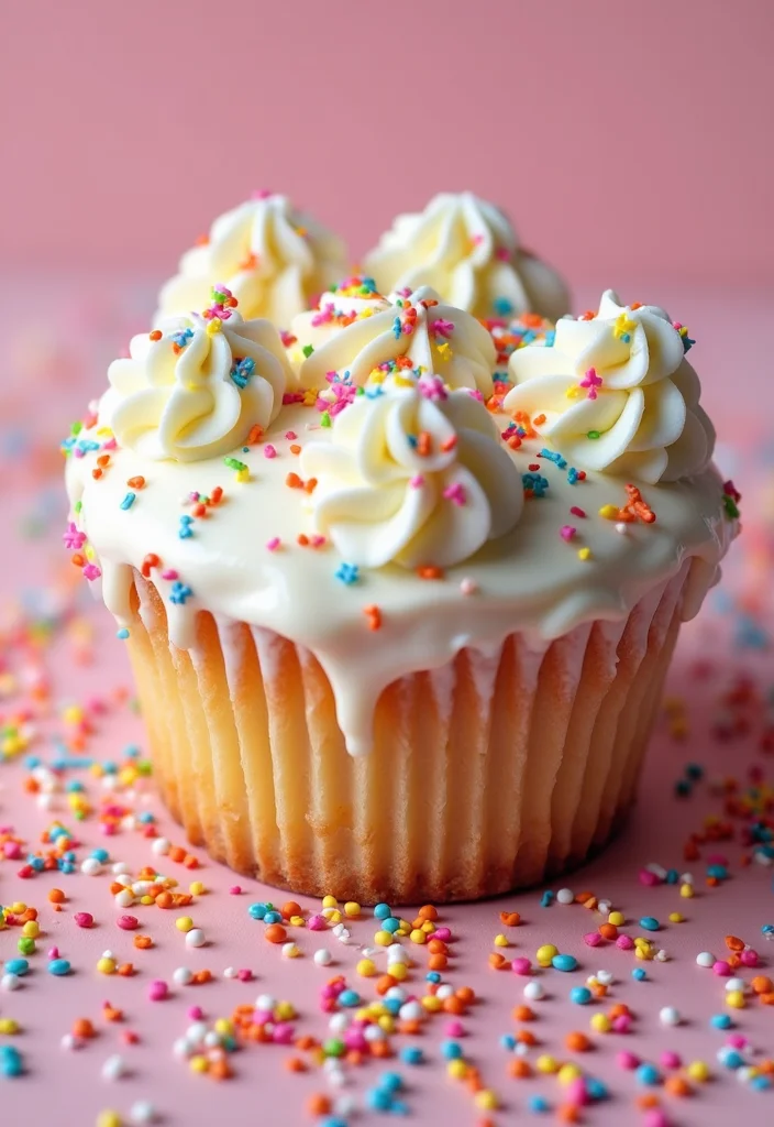 15 Unique Love Anniversary Cake Ideas That Will Leave You and Your Partner Speechless! - 12. Funfetti Cake