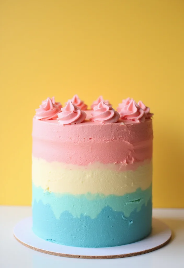 15 Unique Love Anniversary Cake Ideas That Will Leave You and Your Partner Speechless! - 4. Ombre Layer Cake