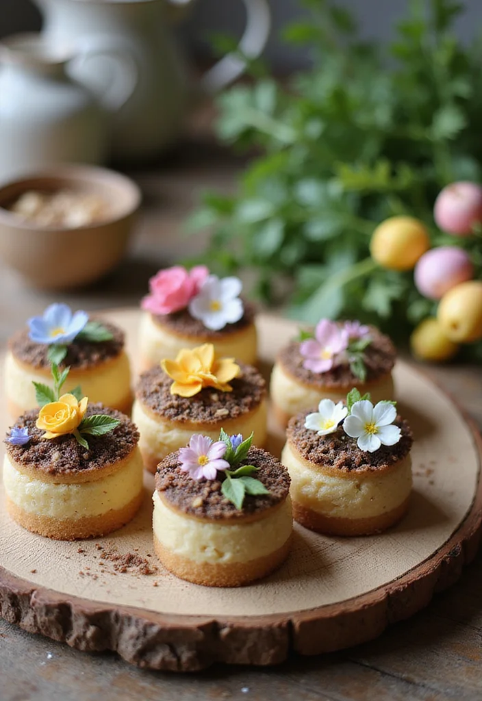 17 Stunning Gardening Cake Inspirations To Copy - 12. Mini Garden Cakes