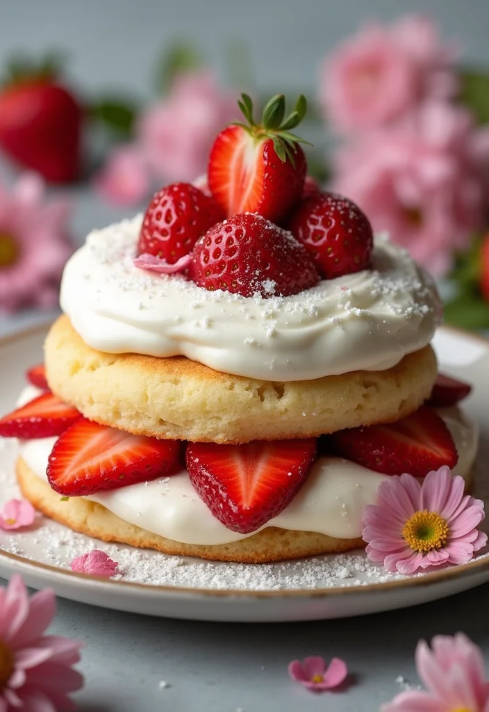 18 21 With No Kids Cake Styles Perfect For Parties - 11. Strawberry Shortcake