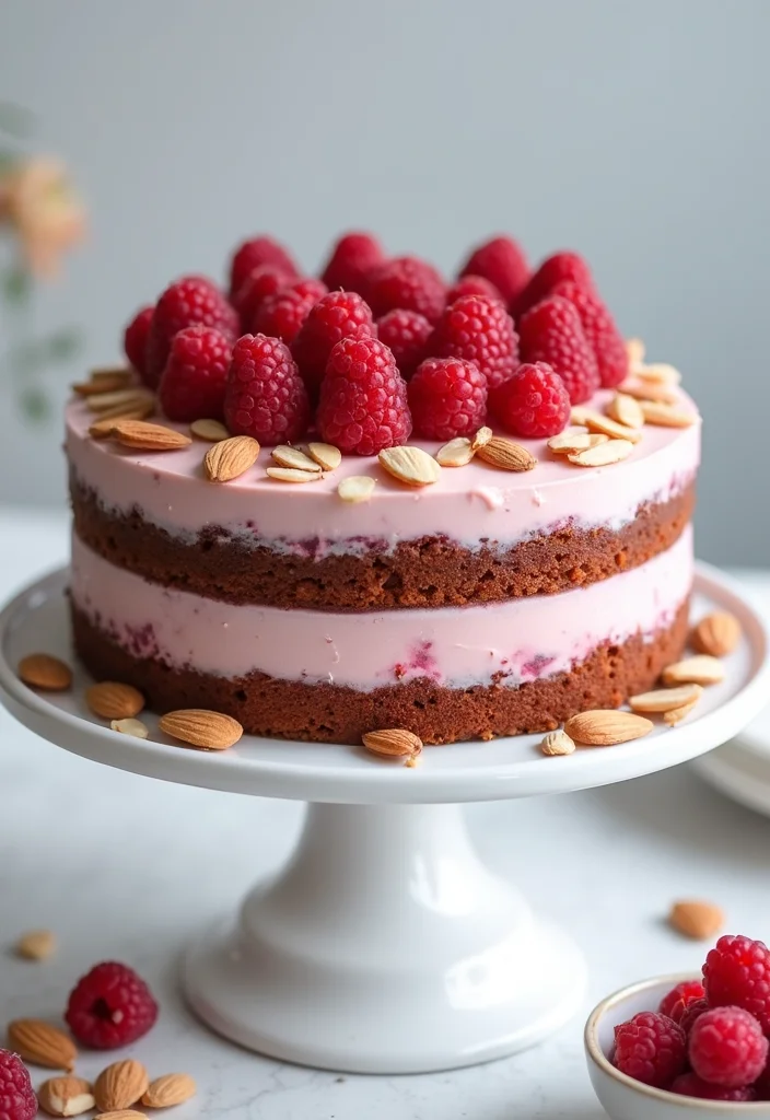 18 21 With No Kids Cake Styles Perfect For Parties - 17. Raspberry Almond Cake