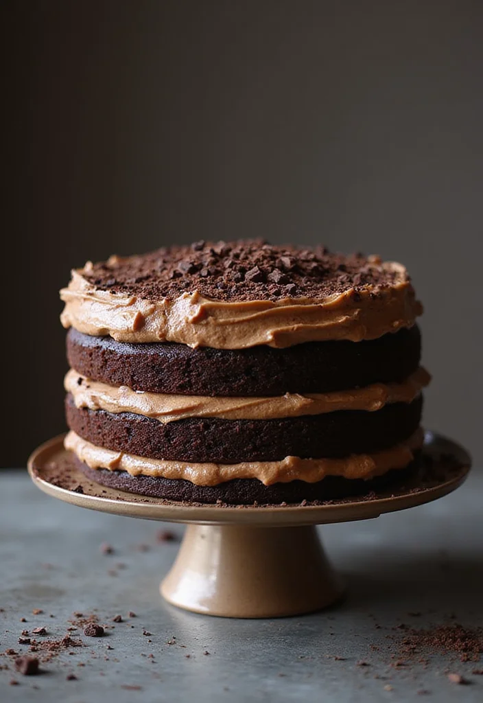 18 21 With No Kids Cake Styles Perfect For Parties - 9. Mocha Chocolate Cake