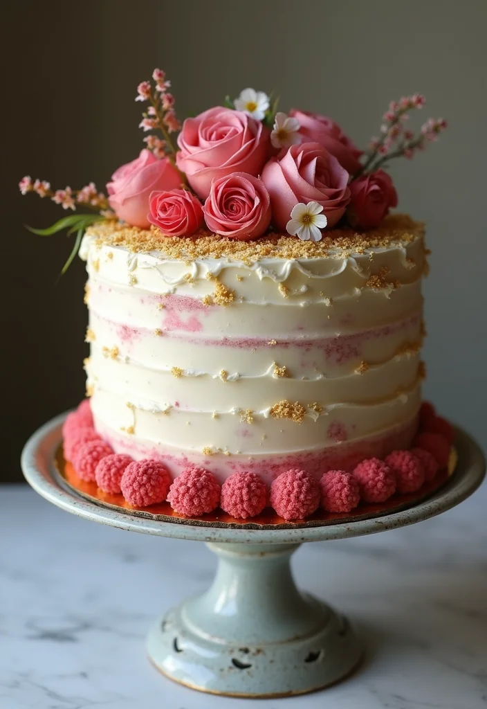 20 Jaw-Dropping Red Velvet Cake Designs for Your Next Celebration (Your Guests Will Be Amazed!) - 1. Classic Elegance