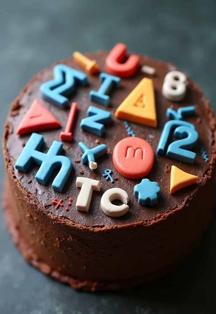 22 Engineering Cake Themes That Will Make Your Party Unforgettable (You’ll Love #1!) - 16. Engineering Formula Cake
