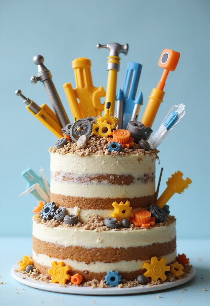 22 Engineering Cake Themes That Will Make Your Party Unforgettable (You’ll Love #1!) - 21. Engineering Celebration Cake