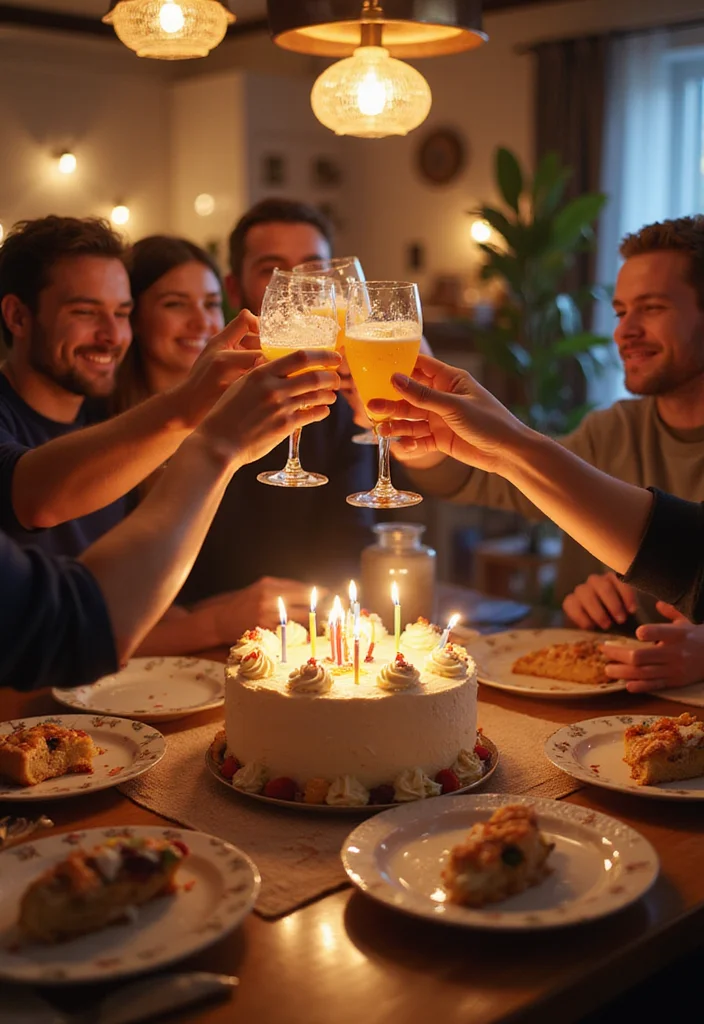 22 Sentimental Birthday Cake Captions That Capture the Love! - 11. Here’s to Love, Laughter, and Cake