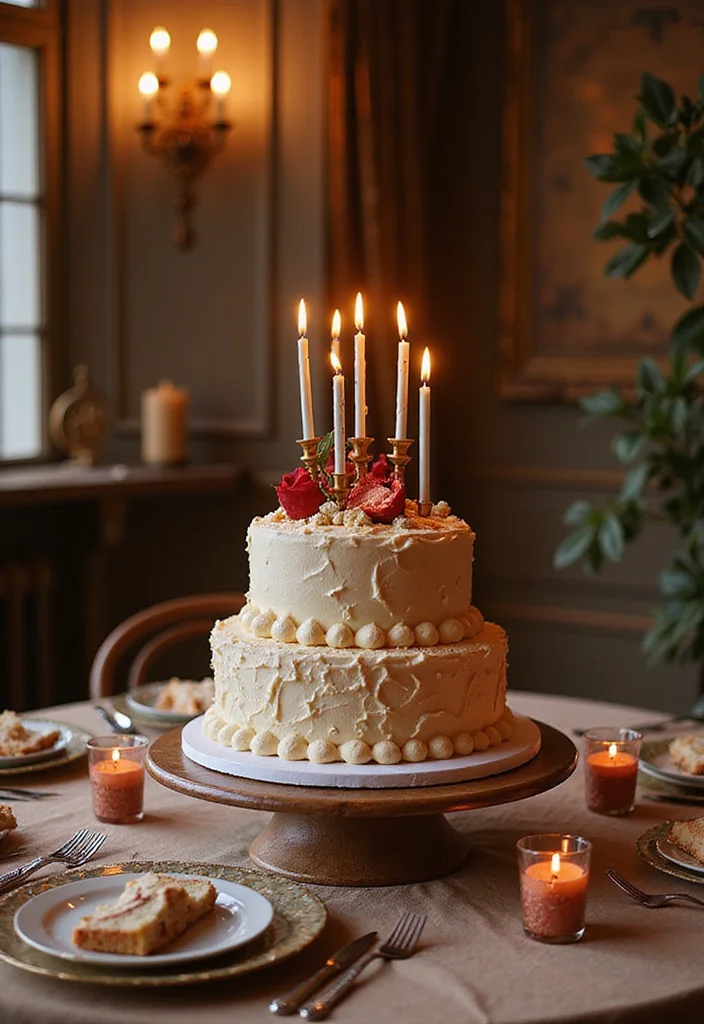 22 Sentimental Birthday Cake Captions That Capture the Love! - 15. A Cake Fit for a Queen/King