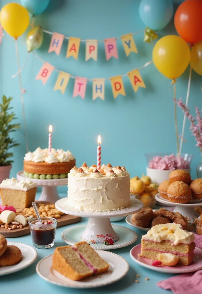 22 Sentimental Birthday Cake Captions That Capture the Love! - 9. Sweeten the Day with Cake!