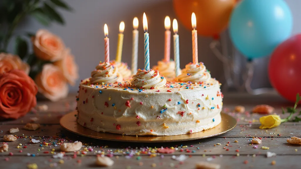 22 Sentimental Birthday Cake Captions That Capture the Love!