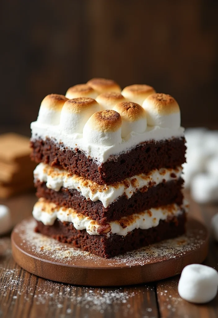 25 Festive Fancy Cake Designs for Every Occasion (Get Ready to Bake #10!) - 14. S'mores Cake