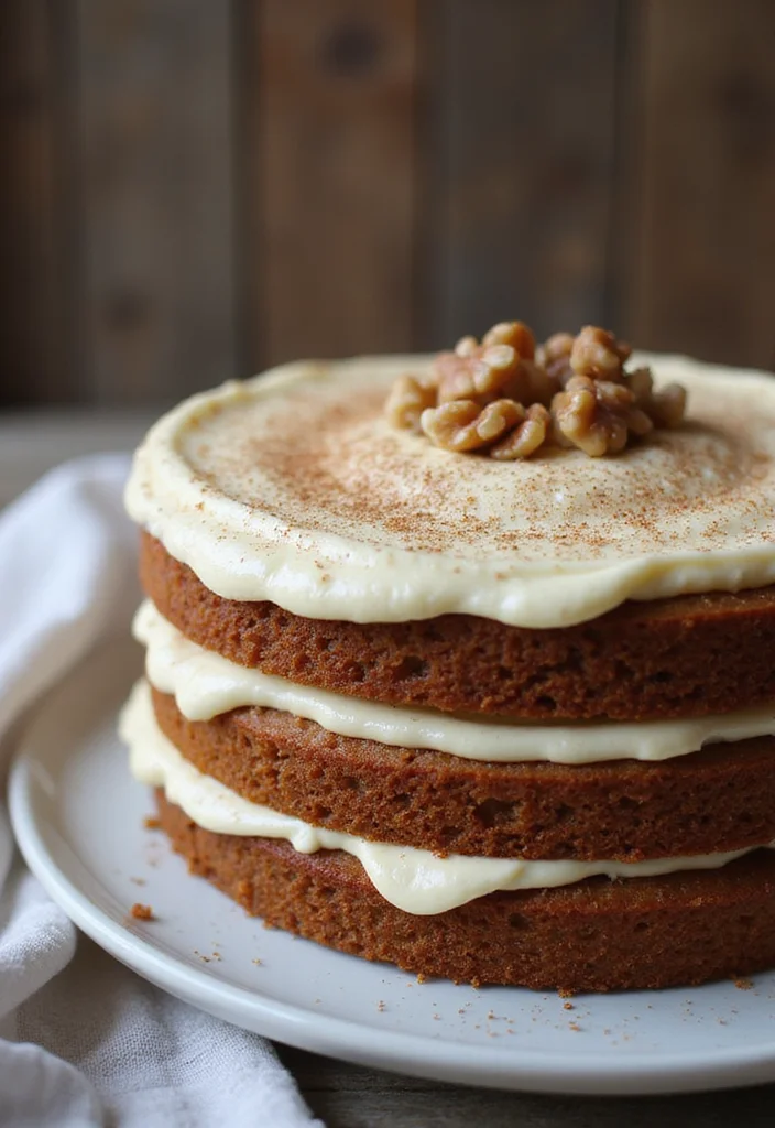 25 Naked Cake Ideas for Your Hochzeit That Will Steal the Show! - 4. Carrot Cake Bliss