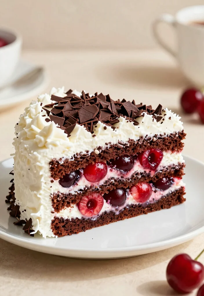15 Black Heart Shaped Cake Ideas Dramatic Modern Style - 3. Black Forest Vegan Cake 1