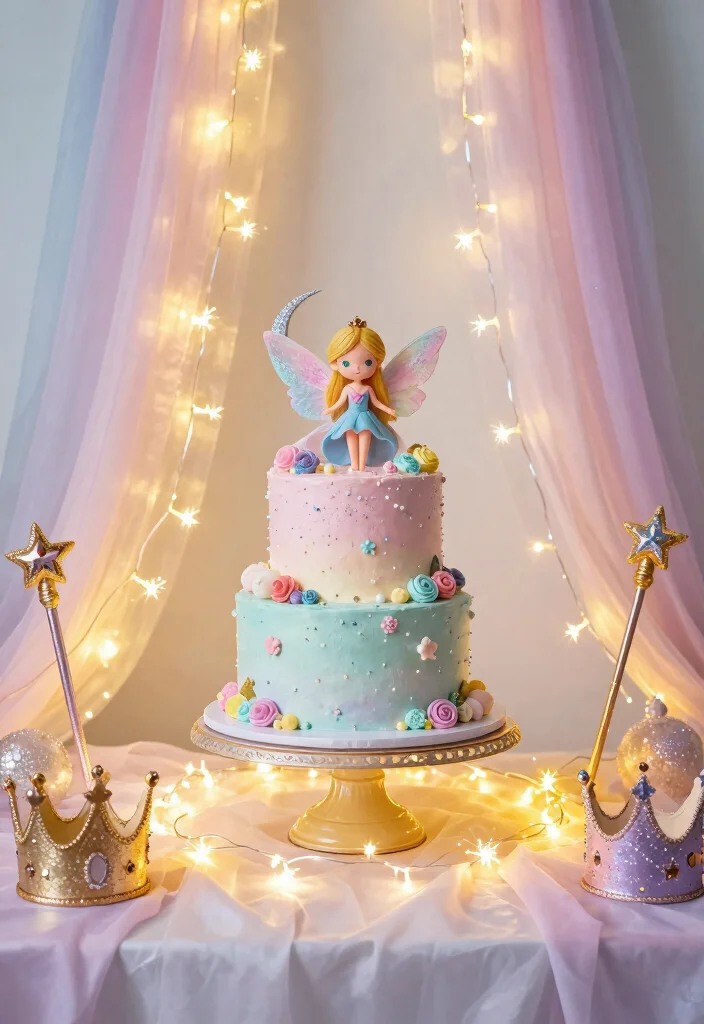 15 Ensaio Smash the Cake Ideas: Adorable Photo Inspiration - 10. Fairytale Wonderland 1