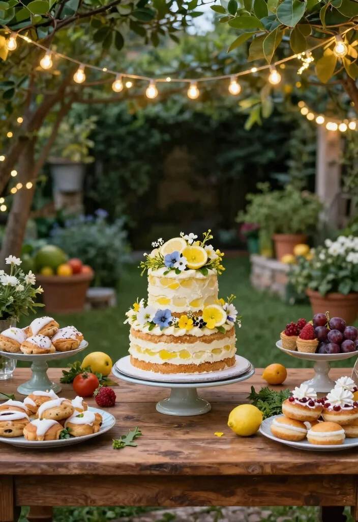 15 Ensaio Smash the Cake Ideas: Adorable Photo Inspiration - 6. Italian Garden Party 1