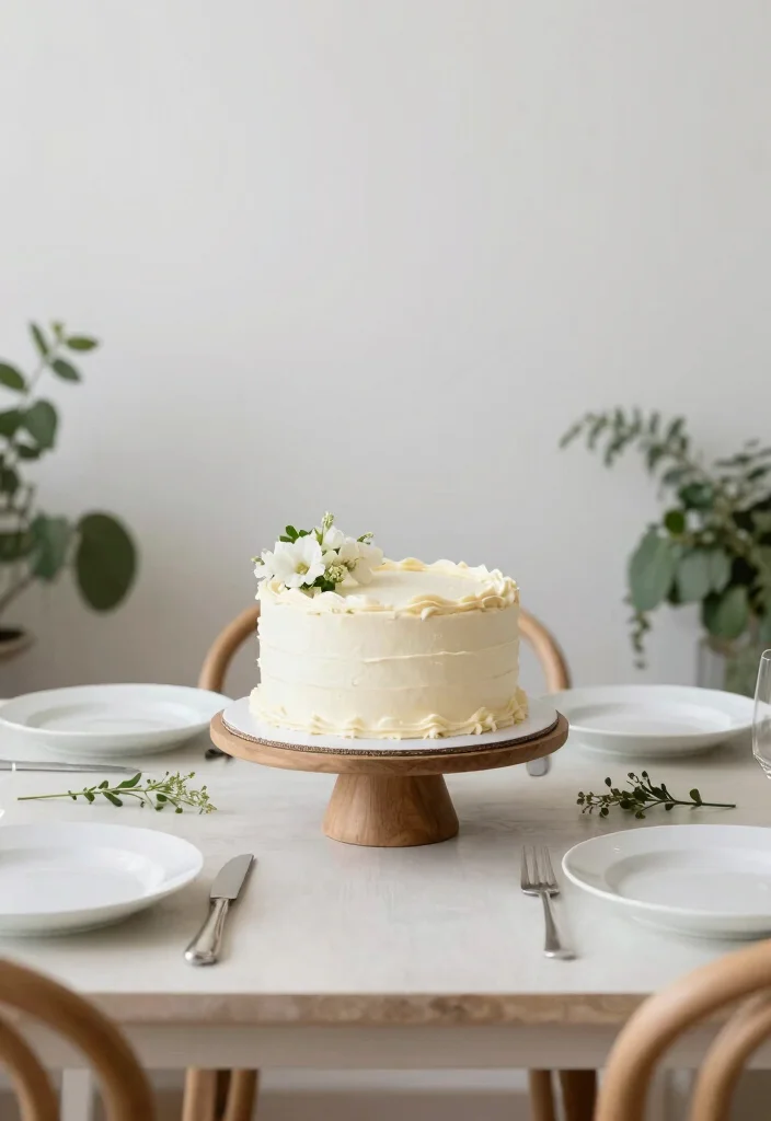 15 Ensaio Smash the Cake Ideas: Adorable Photo Inspiration - 8. Scandi Minimalism 1
