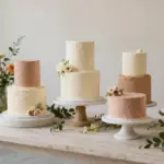 15 Flat Wedding Cake Ideas for a Modern, Unique Display
