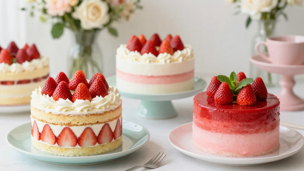 15 Strawberry Cake Decoration Ideas: Fresh Fruity Designs
