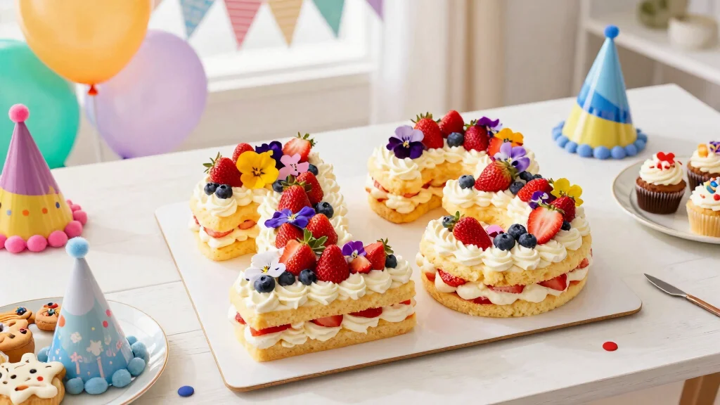 15 Strawberry Number Cake Ideas Trendy Birthday Style