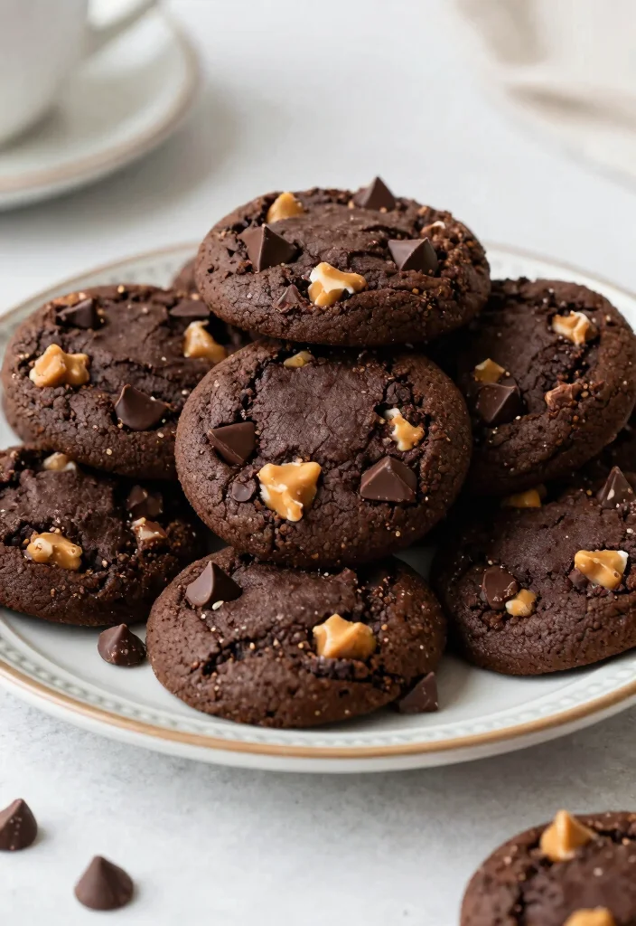 15 Toffee Cookie Recipe Ideas: Buttery Crunchy Treats - 6. Chocolate Toffee Crunch Cookies 1