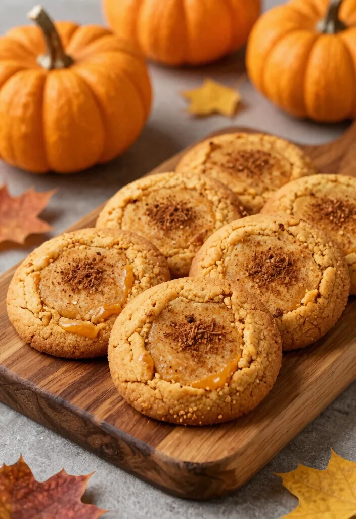 15 Toffee Cookie Recipe Ideas: Buttery Crunchy Treats - 7. Pumpkin Spice Toffee Cookies 1