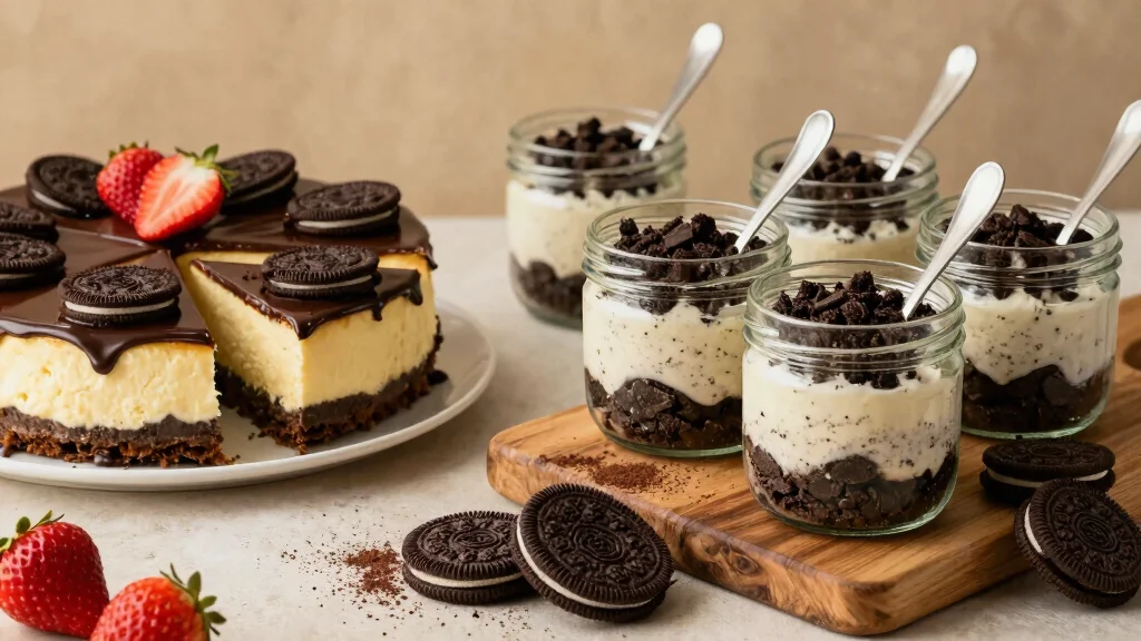 16 Cheesecake de Oreo Ideas: Creamy Chocolate Crunch