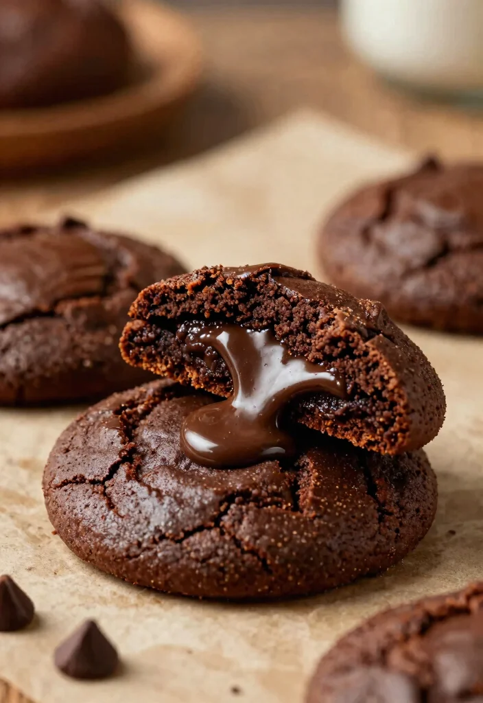 16 Chocolate Cake Mix Cookies Ideas: Quick Chewy Treats - 11. Molten Lava Cake Mix Cookies 1