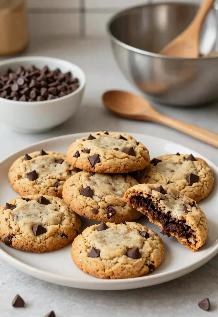 16 Chocolate Cake Mix Cookies Ideas: Quick Chewy Treats - 12. Chocolate Chip Cookie Dough Cake Mix Cookies 1