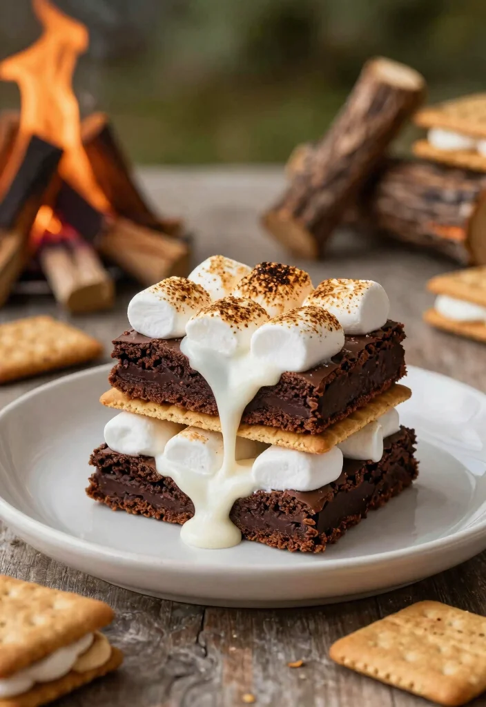 16 Chocolate Guinness Cake Ideas: Deep Moist Indulgence - 12. Chocolate Guinness S'mores 1
