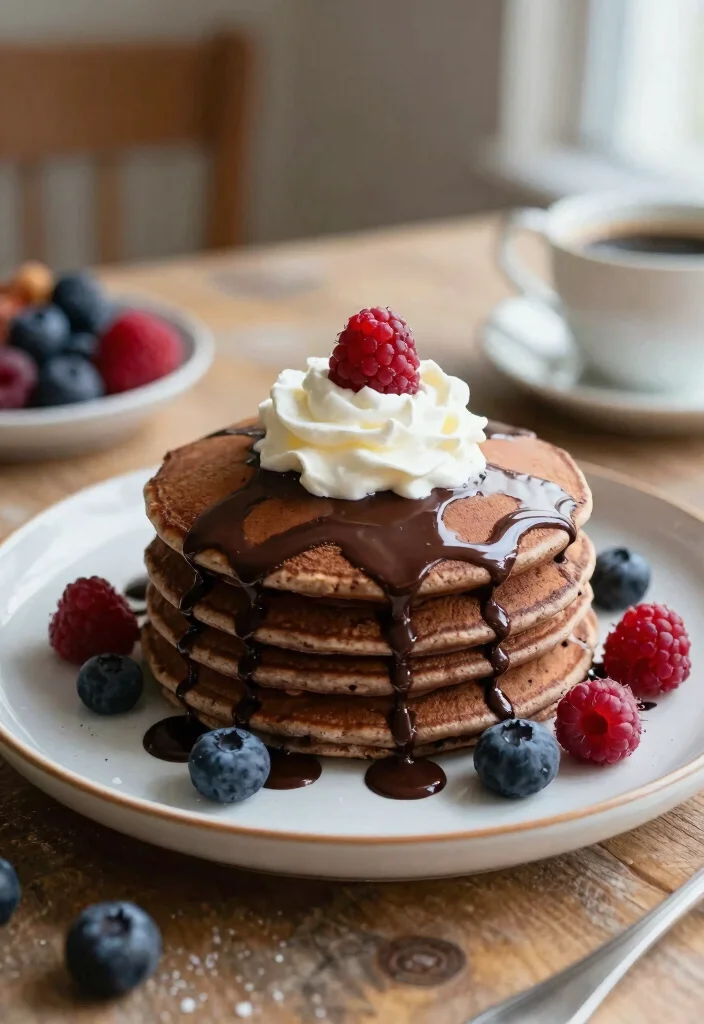 16 Chocolate Guinness Cake Ideas: Deep Moist Indulgence - 13. Chocolate Guinness Pancakes 1