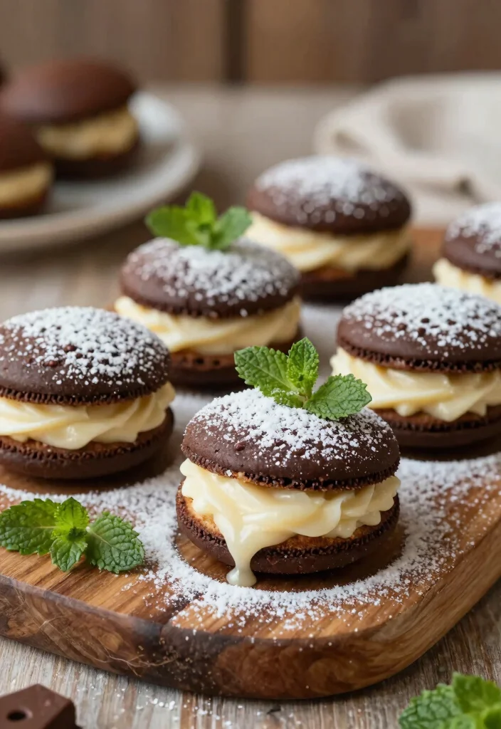 16 Chocolate Guinness Cake Ideas: Deep Moist Indulgence - 15. Chocolate Guinness Whoopie Pies 1