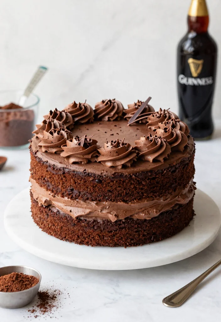 16 Chocolate Guinness Cake Ideas: Deep Moist Indulgence - 2. Chocolate Guinness Layer Cake 1