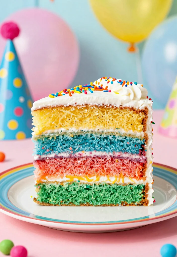 16 Happy Birthday Husband Cake Ideas Masculine and Stylish - 11. Bold and Bright Layer Cake 1